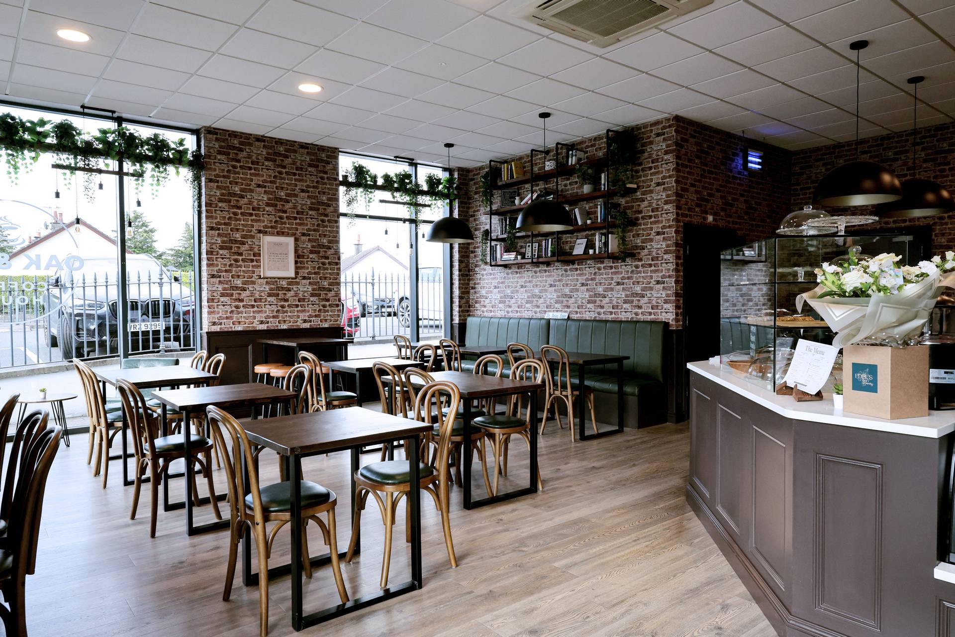 Interior seating area